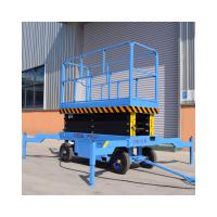 320 kg capacidade de carga 10m 12m altura de elevação autopropulsada trabalho aéreo elevação hidráulica de plataforma