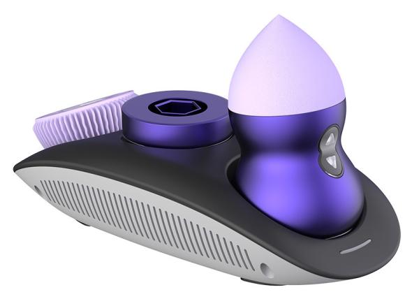 Smart Waterproof Makeup Remover Device Hot and Cool Skin Care Booster Rechargeable