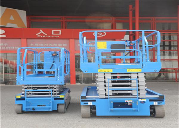 13M Full Rise Scissor Lift 7 Max Occupancy Wuth Positive Traction System