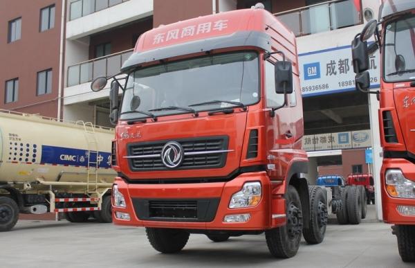 Dongfeng 8x4 Cargo Truck DFL 1311 12 Wheeler Truck With Capacity 40 - 50T
