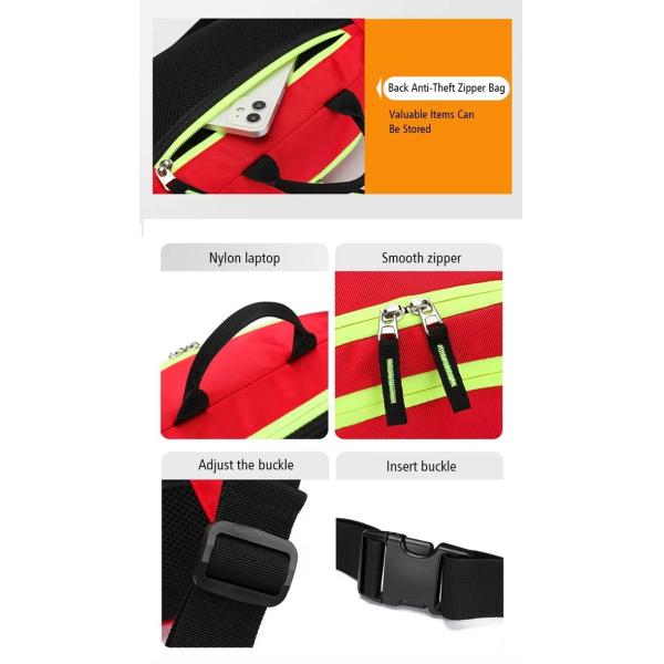 Водонепроницаемая многофункциональная портативная неотложная нейлоновая медицинская первая помощь для спортсменов