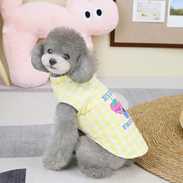 Roupas de cães grossas e quentes Roupas bonitas Temperamento de cães Coletes para animais de estimação
