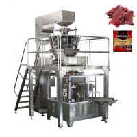 fonction multi plate de machine de conditionnement de biltong de poche de tirette de 100g 200g 500g