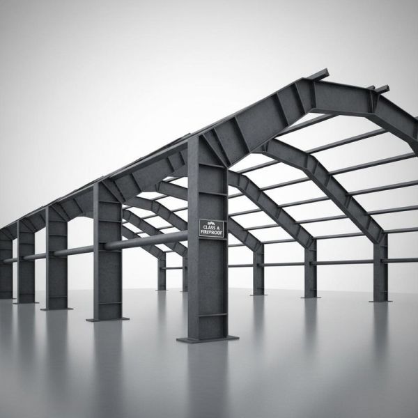Customizable Heavy Duty Truss with 30% Roof Pitch and Class A Fireproof Rating for Large Scale Buildings