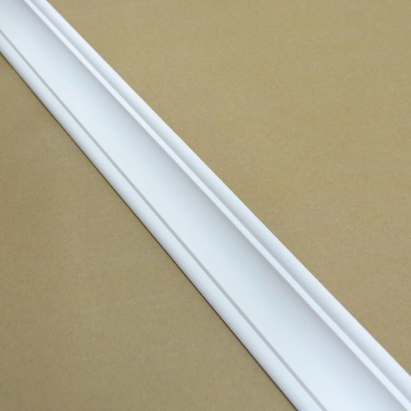 GC-83002 Guaranteed Good Tenacity Dorm Room Polyurethane 2 inch Plain Ceiling Cornice