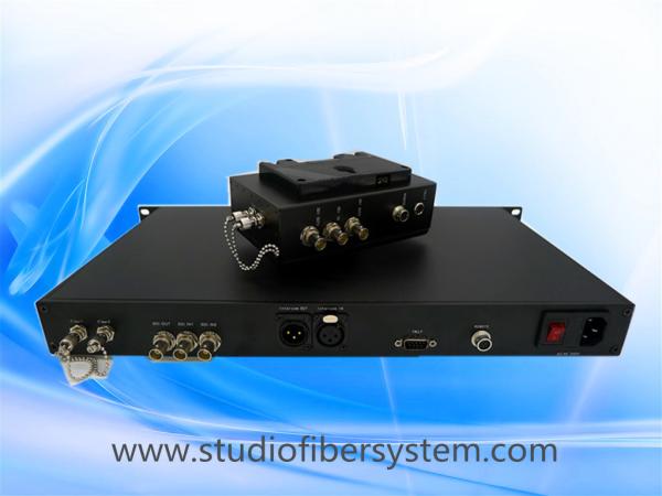 Anton Bauer SONY camera fiber system ,Bidi 3GSDI with Remote,tally,return video,genlock,intercom for OBVAN application