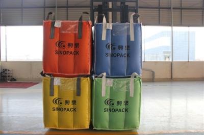 Cube jumbo sacos de armazenamento FIBC para carbonos farinha pós químicos