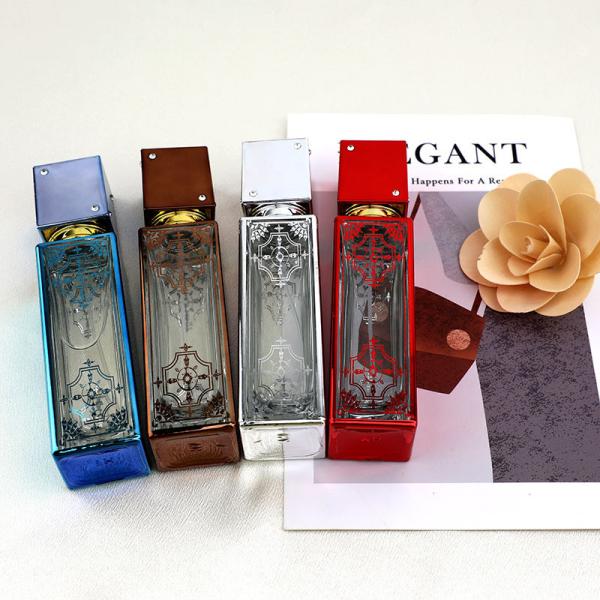 High End Portable Perfume Glass Bottle 50ml Sample Spray Refillable