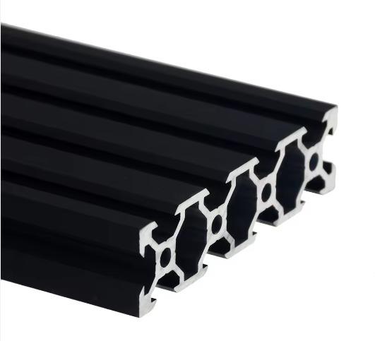 Profilés d'extrusion d'aluminium 20*80 de qualité supérieure, vente directe d'usine, profilés en aluminium à fente en T