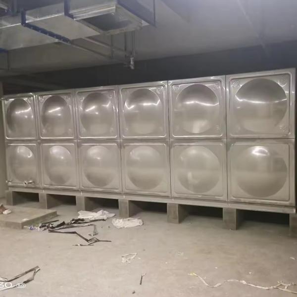 Réservoir d'eau potable de stockage en acier inoxydable