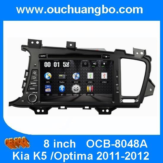 Ouchuangbo Car Radio Player DVD GPS Navi for Kia K5 /Optima 2011-2012 Multimedia System OCB-8048A