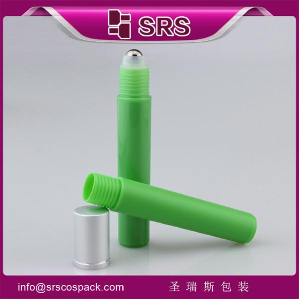 china supplier pharmaceutical plastic anti-itch green roll on bottle 5ml perfume bottle
