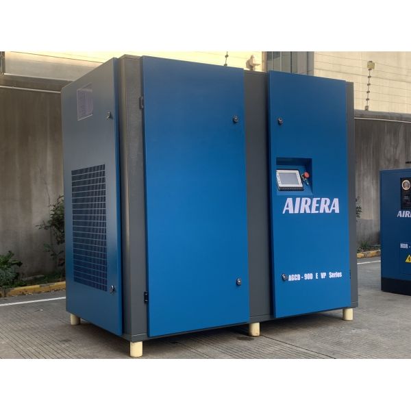 AIRERA AGFD-90D E VP 90kW Industrial Direct Drive Screw Air Compressor for Factory Use