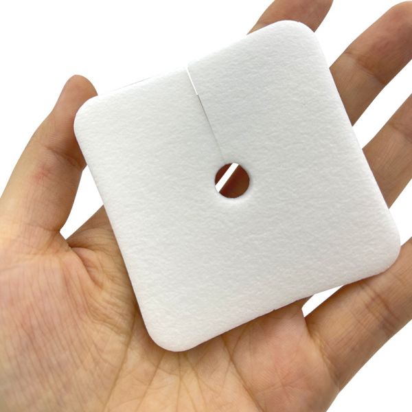 High Absorbency PU Laminated Silicone Foam Dressing With Hole Non Adhesive 7x10cm 9x10cm