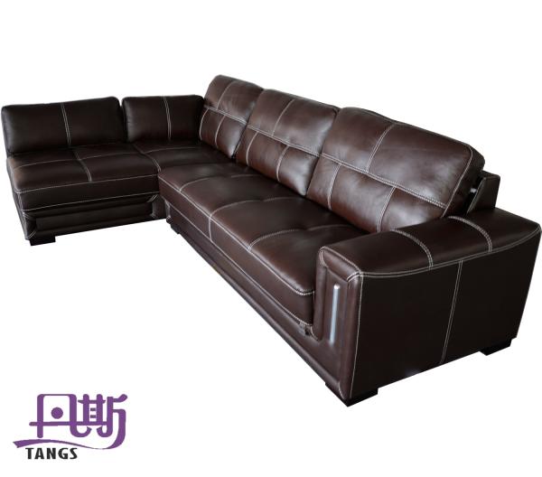2015 hot sales Sectionals genuine leather sofa set home furniture h5806
