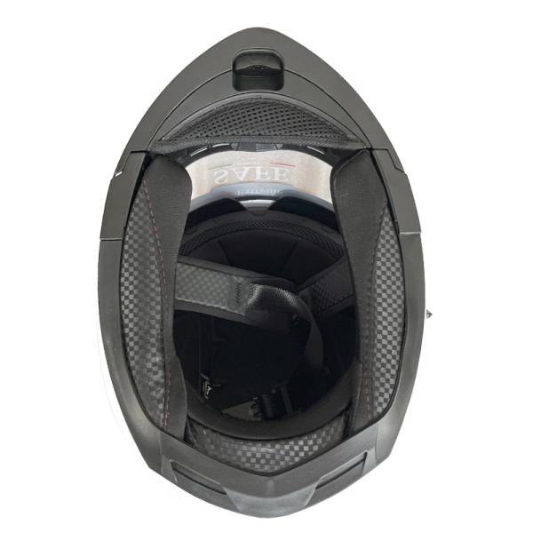 Casco de conducción de motocicleta ABS Full Face Shield para temporada universal sin patrón