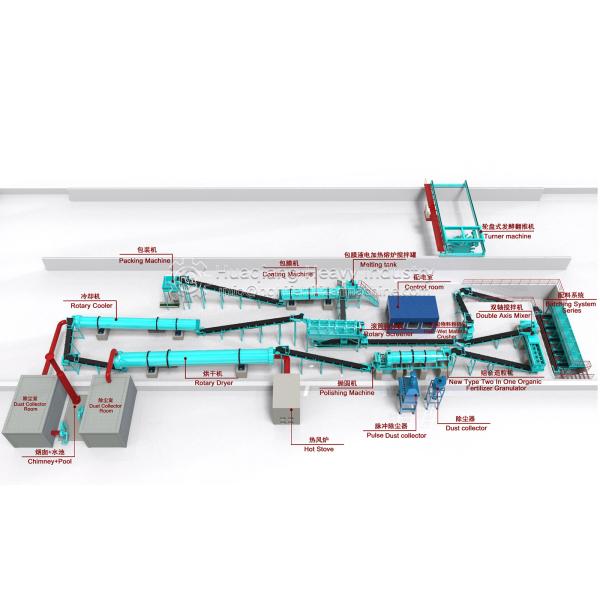 Poultry Dung 3mm 5mm Bio Organic Fertilizer Granules Production Machine