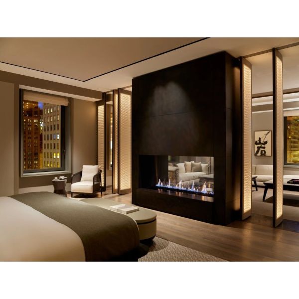 Meubles de salon TV en frêne de Mandchourie résistants aux acides