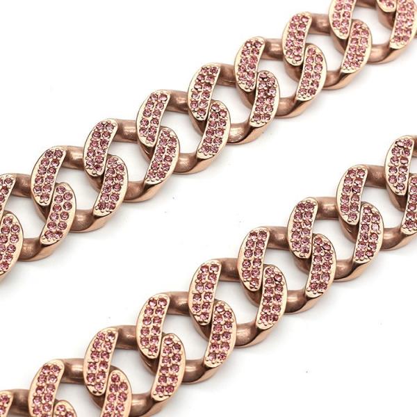 цепь собаки нержавеющей стали золота 15mm сверхмощная водит идя ручку тракции тренировки собаки черную кожаную