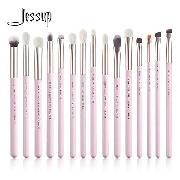 Eco Friendly Soft Dense Eye Makeup Brush Set Jessup Eyeshadow Brushes