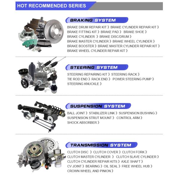 Тормозные колодки частей автомобиля 0K020 04465 0K141 Hyundai 04465