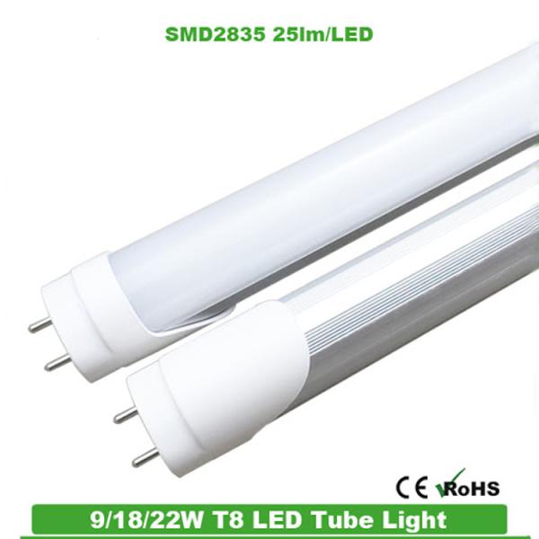 SMD2835 1200mm Light T8 18w 20w T8 Led Tube 4ft with TUV DLC Certifacation
