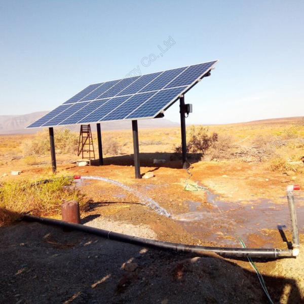 1.5kW MPPT Solar Pv Pumping System Solar Energy Pump Sets For Zoo Drinking Water
