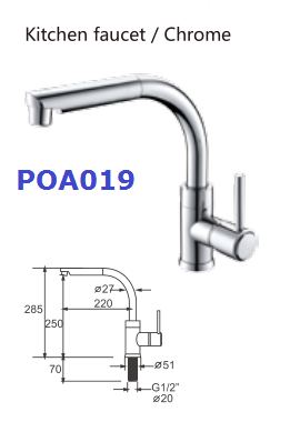 ABS Mid Century Toilet Hand Faucet For Kitchen And Bathroom