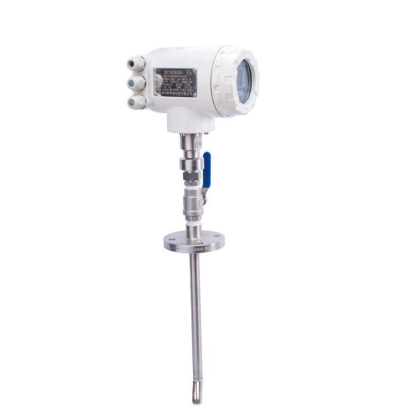 Insertion Type Air Thermal Gas Mass Flow Meter RS-485 Modbus RTU Hydrogen Gas