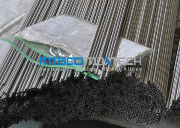 tubo SA269 de aço inoxidável sem emenda de 6mm x de 1mm para a indústria de Fuild