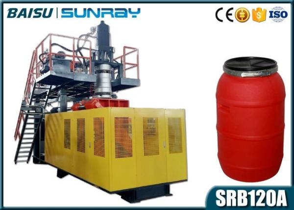 Open Top Extrusion HDPE Blow Molding Mahcine For 200 Litre Blue Plastic Barrel