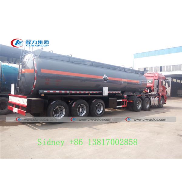 Shacman M3000 6X4 3 Axle 21cbm Sulfuric Acid Tank Semi Trailer