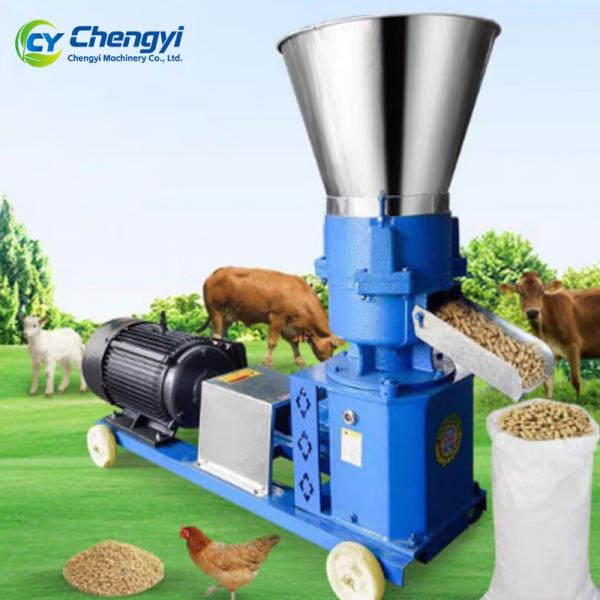 Carbon Steel Feed Pellet Machine Livestock Pellet Mill For Poultry Feeding Farm