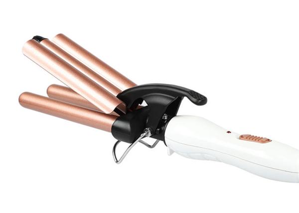 Ouro personalizado do logotipo 60W Mini Mermaid Hair Waver Portable cerâmico