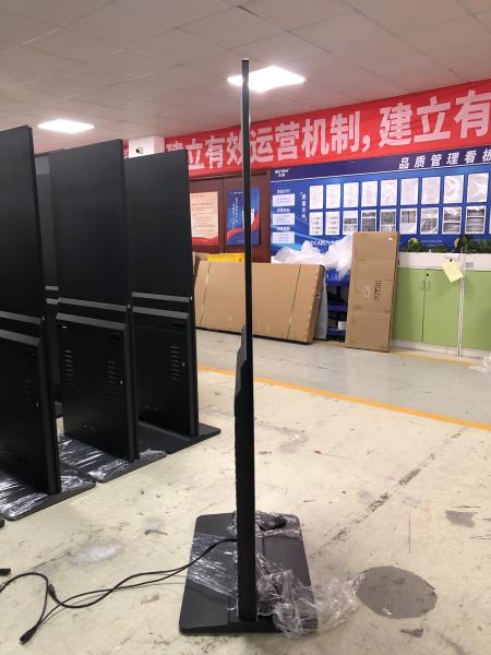 4K Android Full Screen Floor Standing Digital Signage Kiosk For Shopping Mall