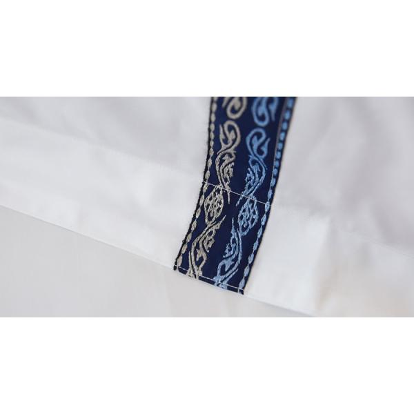 ECO-friendly linen Wholesale Bed Sheet for Star Hotel 100% Cotton Linen bed sheets