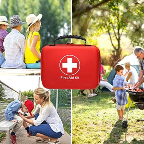 Waterproof Portable Nylon First Aid Kit for Emergency Medical and Survival Needs