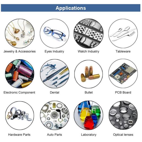 Оборудование 2Л чистки стеклянного уборщика ювелирных изделий ванны цифров ультразвуковое