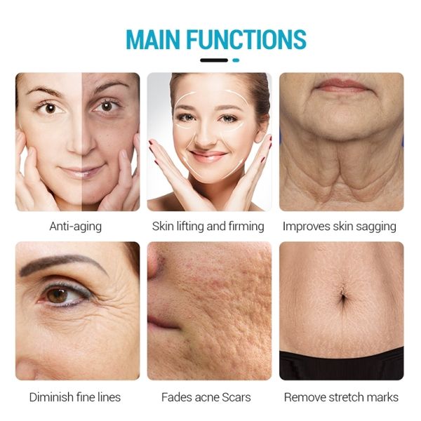 Gold RF Microneedling Machine 0.5mm-7mm Depth For Aesthetic Clinics