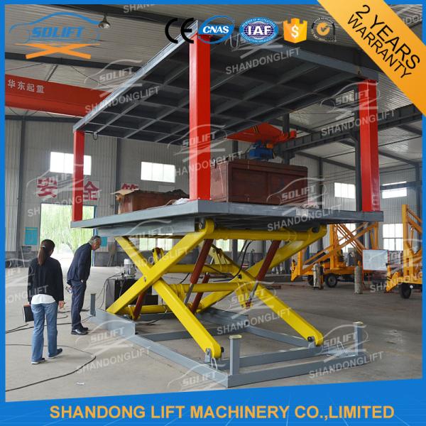 Hydraulic Mobile Scissor Car Lift For Basement Cheap Car Lifts Garage Elevator