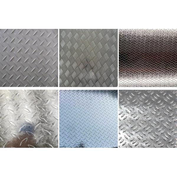 Выбитая плита Chequered Gi DX53D DX54D 1250mm 1500mm Z181-Z275g/M2