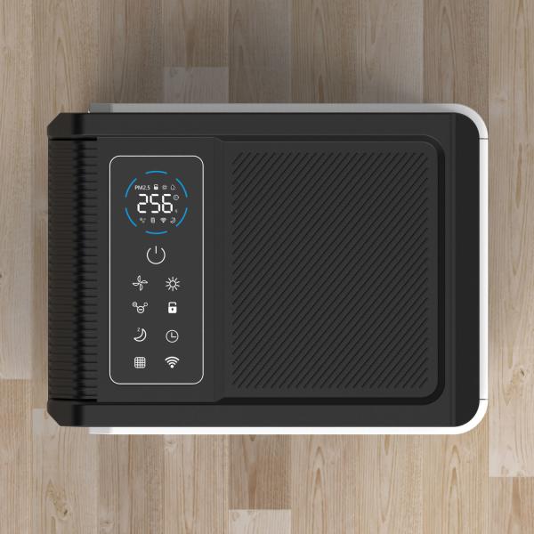 ODM UV Wavelength Smart Air Purifier With Child Lock UVC Light