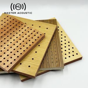 MDF Perforated Acoustic Panels Acoustic Panel Manufacturers for Wall Cladding