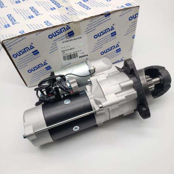 600-813-6610 начиная Assy мотора для частей Wa470-3 затяжелителя KOMATSU