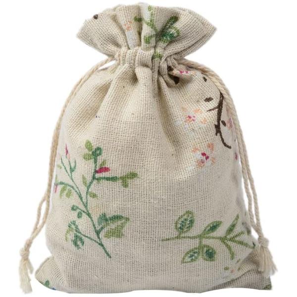 Cotton Drawstring Bags Jewelry Pouches Wedding Favors Bag For Christmas Party