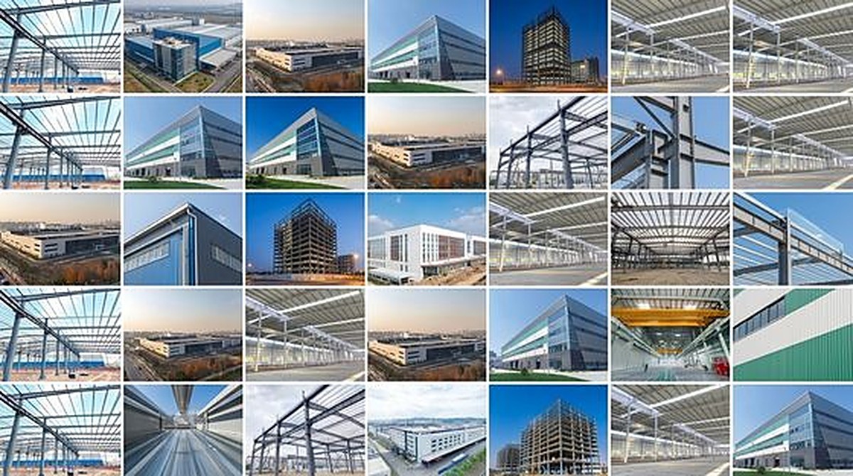 Corrosion Resistant Steel Warehouse Buildings Customizable Prefab Metal Warehouse