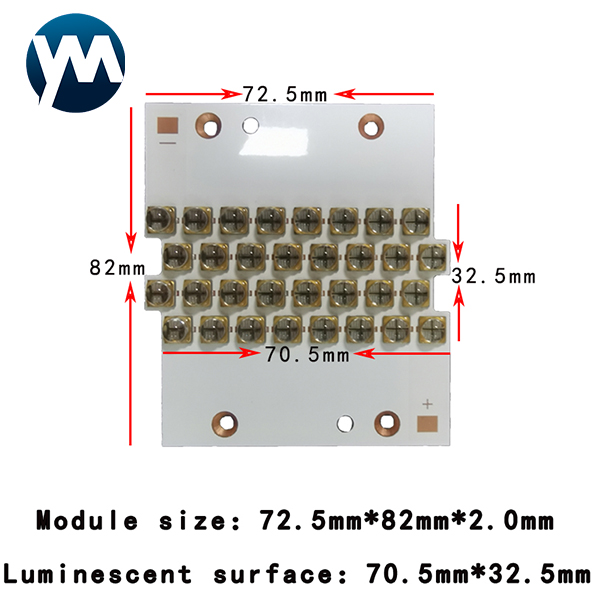 UV LED Module 320W high power uv  led module light uv led 365nm,385nm,395nm,405nm