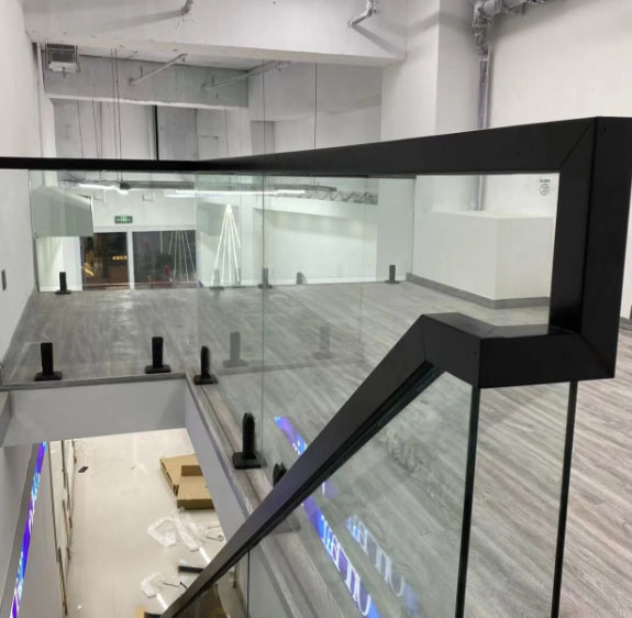 Современная алюминиевая стеклянная ручка с 8 мм - 17,5 мм стекла