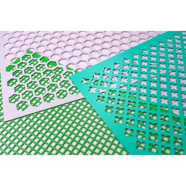 Custom Aluminum/Stainless Steel 304/316L Hexagonal Perforated Metal Sheet