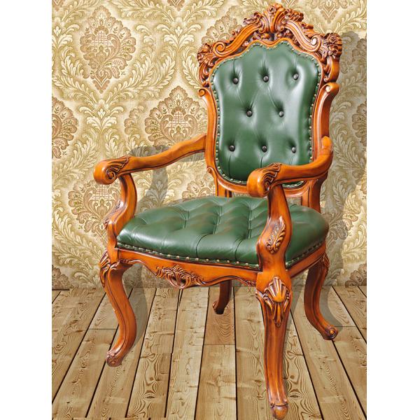 Hand Carved Antique Wooden Throne Chair Vintage Accent Oak Fabric Dining Chairs